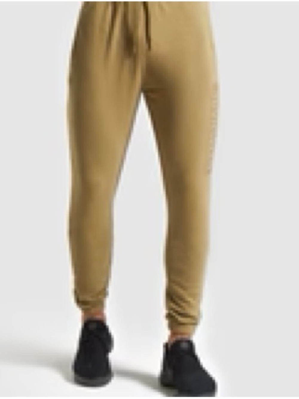 Gymshark block joggers mens sz small khaki